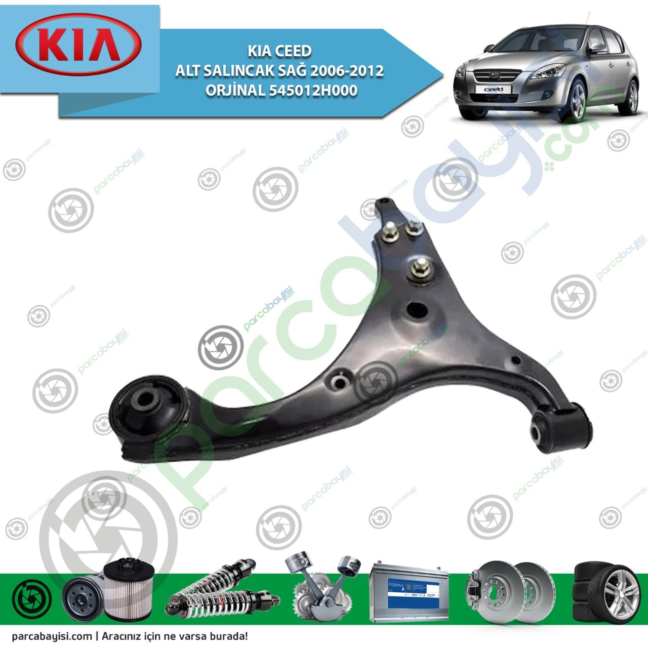 Kia Ceed 2007-2012 Ön Alt Sağ Salıncak OEM