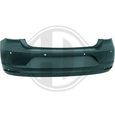 Volkswagen Polo 2009-2017 Arka Tampon (Astarlı)